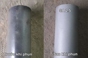 Dịch vụ bắn cát trong lòng ống thép