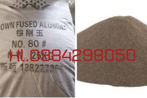 Cát dùng để phun bia mộ