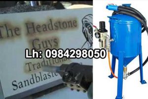 Cối phun cát 30 lít chuyên dụng làm bia mộ