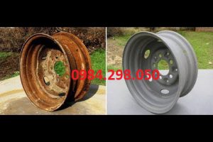 Phun cát làm sạch Lazang xe ô tô